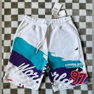 Staple Colorful Graphic Print Shorts